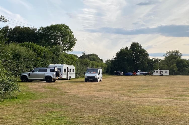Travellers Four Marks cricket field