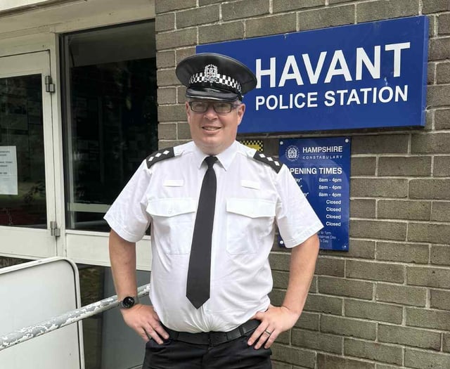 Matt far from finished after getting top East Hampshire policing job