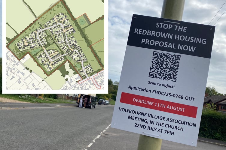 Redrawn Sign London Road Holybourne