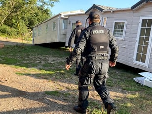 Police raid site in Odiham as part of vehicle theft investigation
