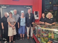 Councillors and charity shop chip in to help Holybourne Theatre