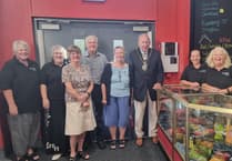 Councillors and charity shop chip in to help Holybourne Theatre