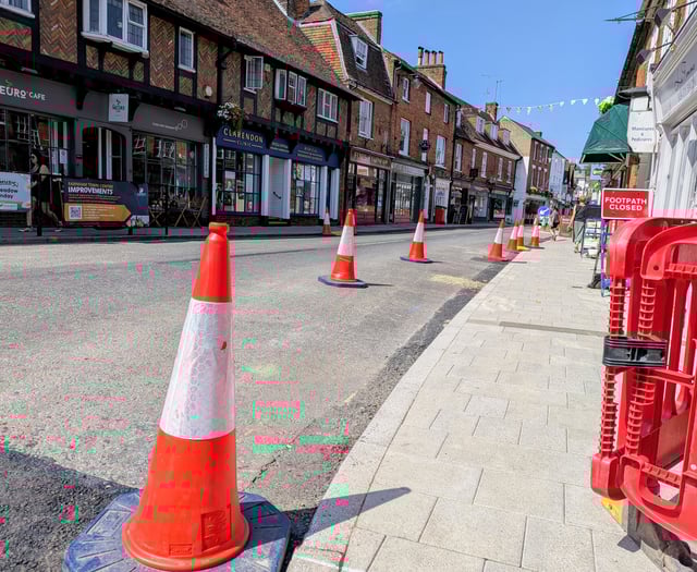 Farnham traders call for support as roadworks hit footfall