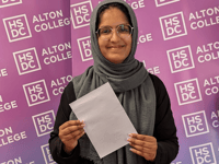 Principal 'absolutely delighted' with Alton College results