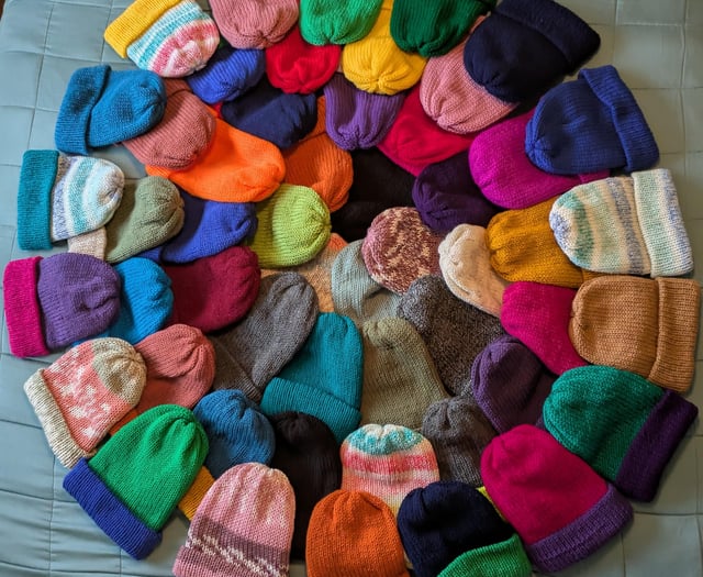 Alton woman knits hats to raise money and keep kidney patients warm