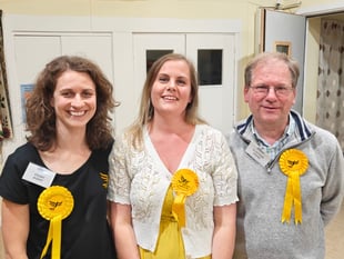 Lizzie Marshall wins Alton Amery East Hants seat for Lib Dems