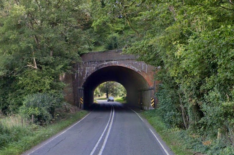 Meon Valley line bridge tunnel West Meon
