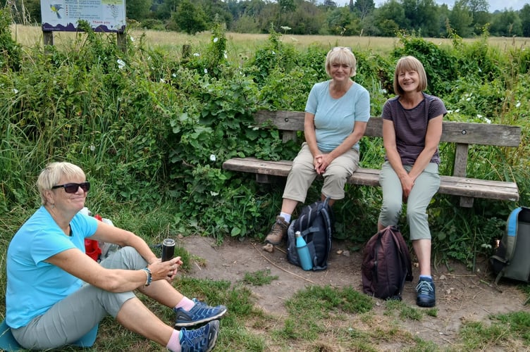 Petersfield Ramblers, Compton Lock, July 23rd 2025.