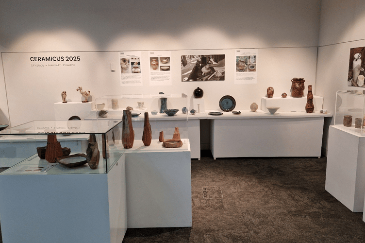 Ceramicus 2025 pottery exhibition.