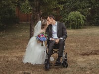 Surrey man, 25, with incurable brain tumour marries partner