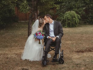 Surrey man, 25, with incurable brain tumour marries partner