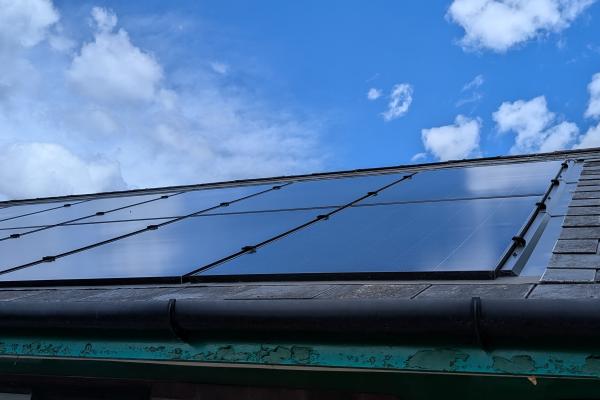 Solar panels, Kingsley Centre, September 5th 2025.