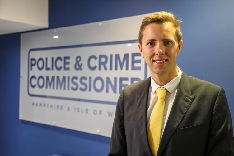 Alex Rennie, Hampshire's new Deputy Police and Crime Commissioner.