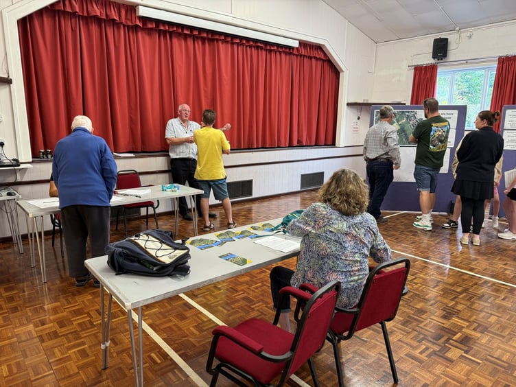 Community building public consultation, Four Marks Village Hall, September 7th 2025.