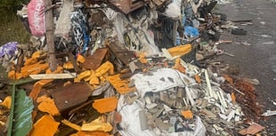 Fears after fly-tippers dump tons of asbestos