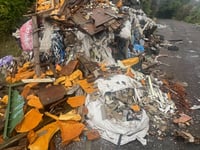 Fears after fly-tippers dump tons of asbestos