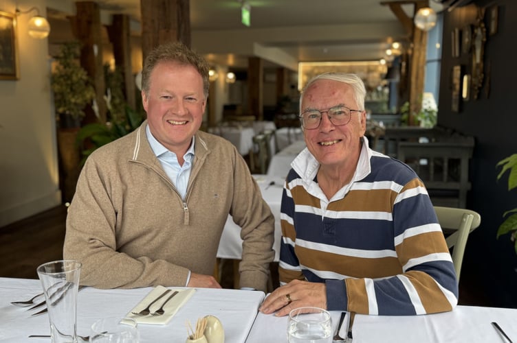 Greg Stafford, newly elected MP for Farnham and Bordon, meets Ferris Cowper at Vicky’s Brasserie to discuss the challenges facing local hospitality businesses