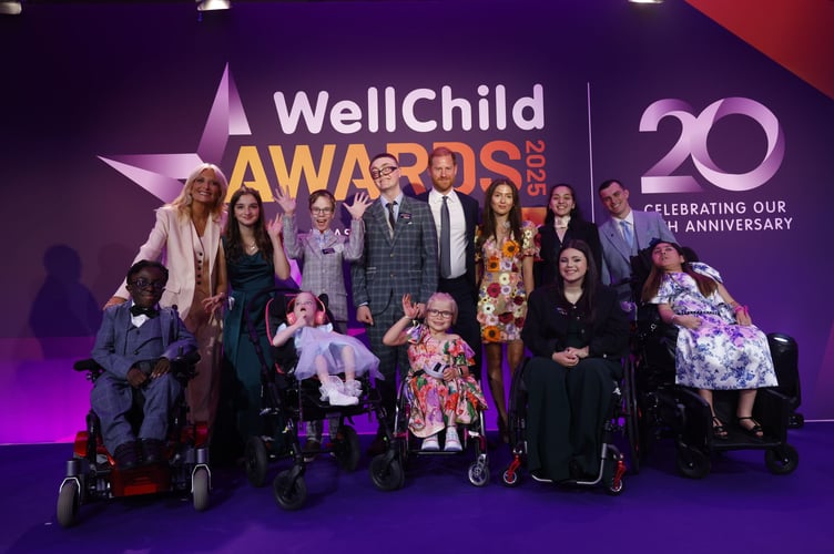 The WellChild Awards 2025, in association with GSK, with charity patron Prince Harry, the Duke of Sussex as the guest of honour, at the Royal Lancaster Hotel, London. 8th September 2025
Picture by Andrew Higgins/Thousand Word Media Ltd
© Thousand Word Media Ltd 2025. No unauthorised sales or syndication. Contact for more information:
mob: (+44) 07775556610
email: antony@thousandwordmedia.com
web: www.thousandwordmedia.com
The photographic copyright (© 2025) is exclusively retained by the works creator at all times and sales, syndication or offering the work for future publication to a third party without the photographer's knowledge or agreement is in breach of the Copyright Designs and Patents Act 1988, (Part 1, Section 4, 2b). Please contact the photographer should you have any questions with regard to the use of the attached work and any rights involved.