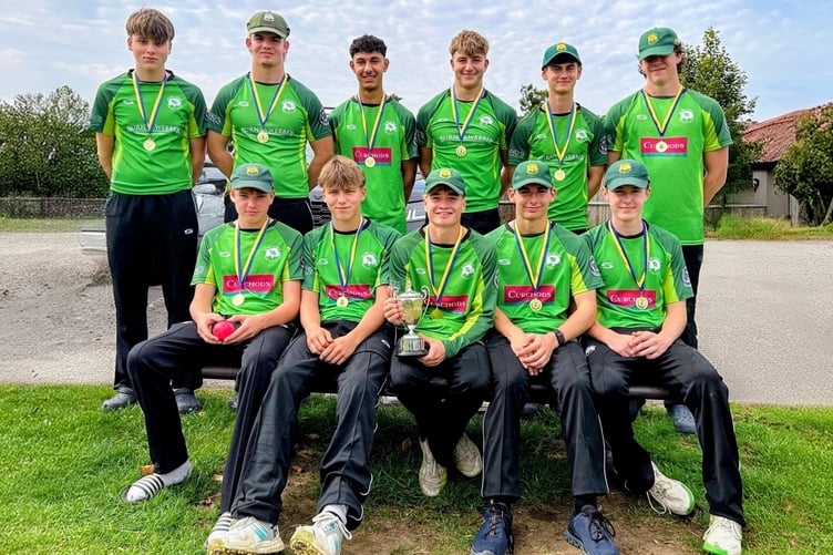 Rowledge's under-17s beat Fareham & Crofton by seven wickets in the Hampshire Cup final