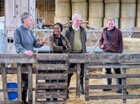 Tractor tax debate rolls on as Tory leader visits Petersfield farm