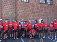 Sporting legends launch charity cycling event from Farnham