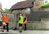 Wall struck in Wrecclesham as residents warn of dangerous speeding