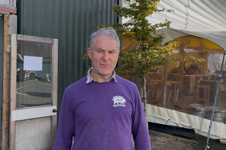Hogs Back Hopper volunteer Verner Parke of Frimley.