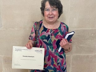 Pamela Marsham proves age is no barrier to ministry
