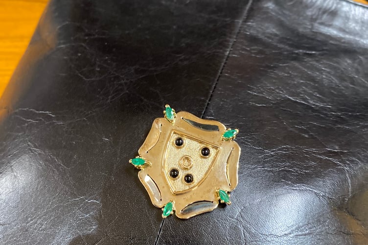 Petersfield Mayoress Brooch Jean Hick