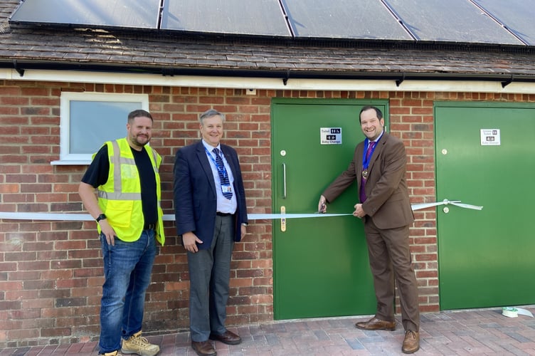 New toilets Heath Pond Petersfield