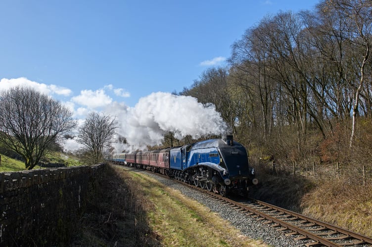 Locomotive 60007 Sir Nigel Gresley.