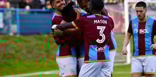 WATCH: Farnham Town boss Paul Johnson praises side after historic win