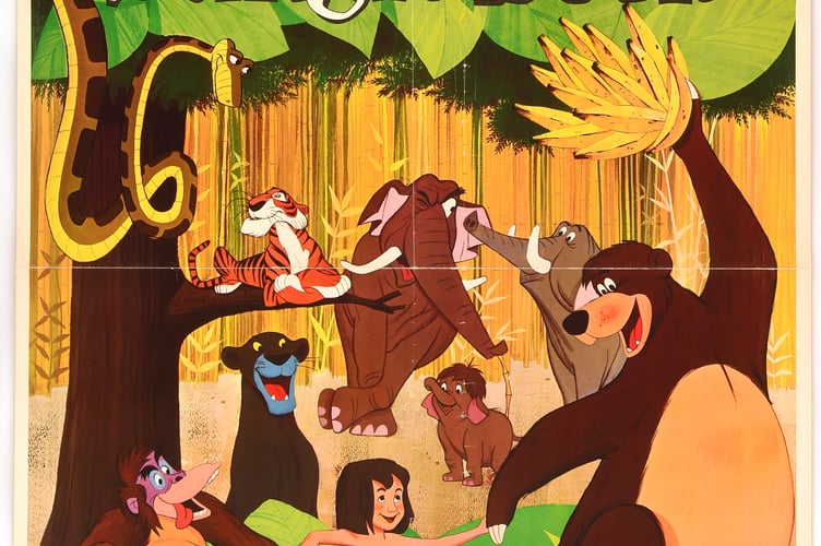 The Jungle Book (1967) US one sheet film poster.