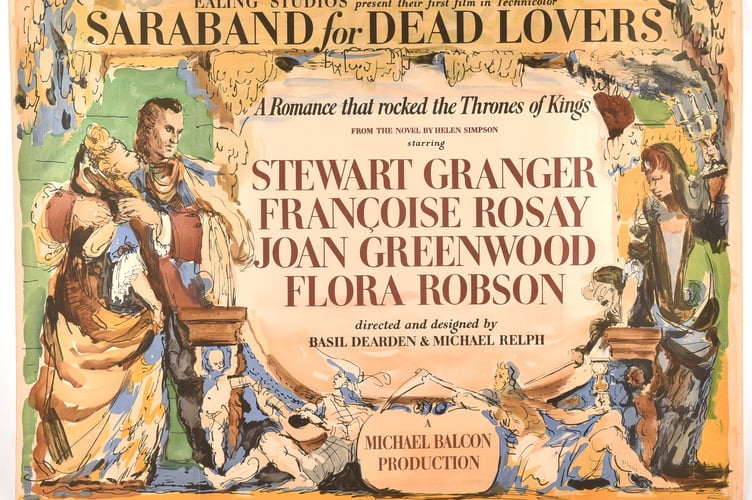 Saraband For Dead Lovers (1948) film poster.