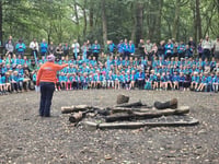 Surrey Beavers go wild at Bentley Copse Camp
