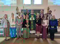 WATCH: Mayor is a history maker as civic service is a first for Bordon