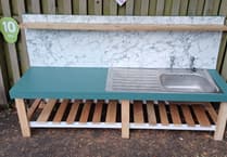 Bordon Men's Shed serves up a new kitchen to Selborne pupils