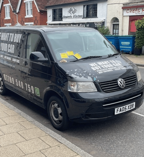 Company wants to buy your car - but it won't move its van