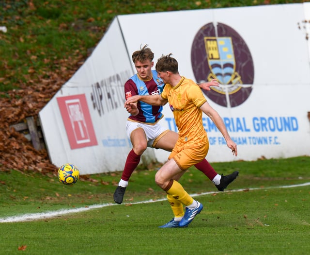 WATCH: Farnham Town's manager has mixed emotions after FA Cup defeat