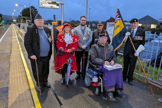 Station welcome was just the ticket for veteran RBL fundraiser 