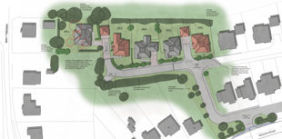 Council approves plans for five detached houses in Alton