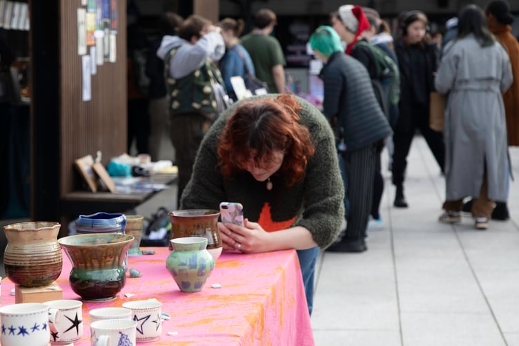 Some of the goods on sale at a previous UCA Christmas Market.