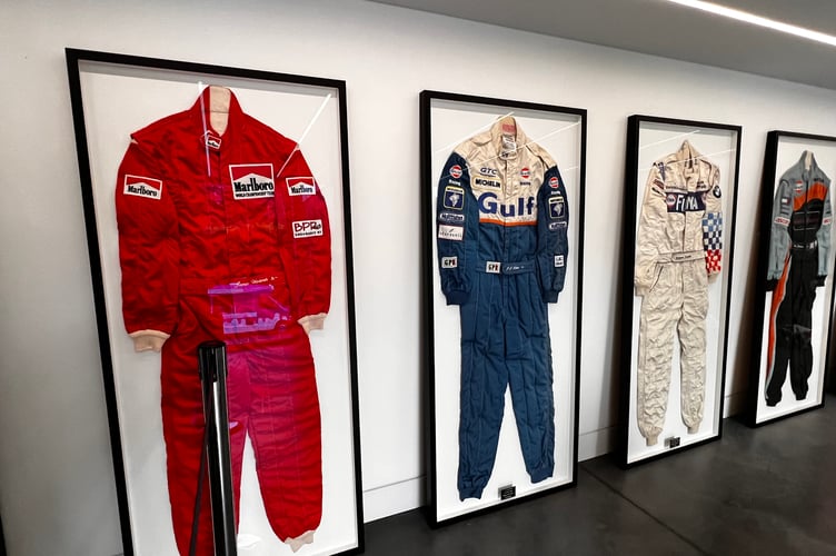 Inside the Lanzante HQ at Sheet, Petersfield, part of the Lanzante charity open day.