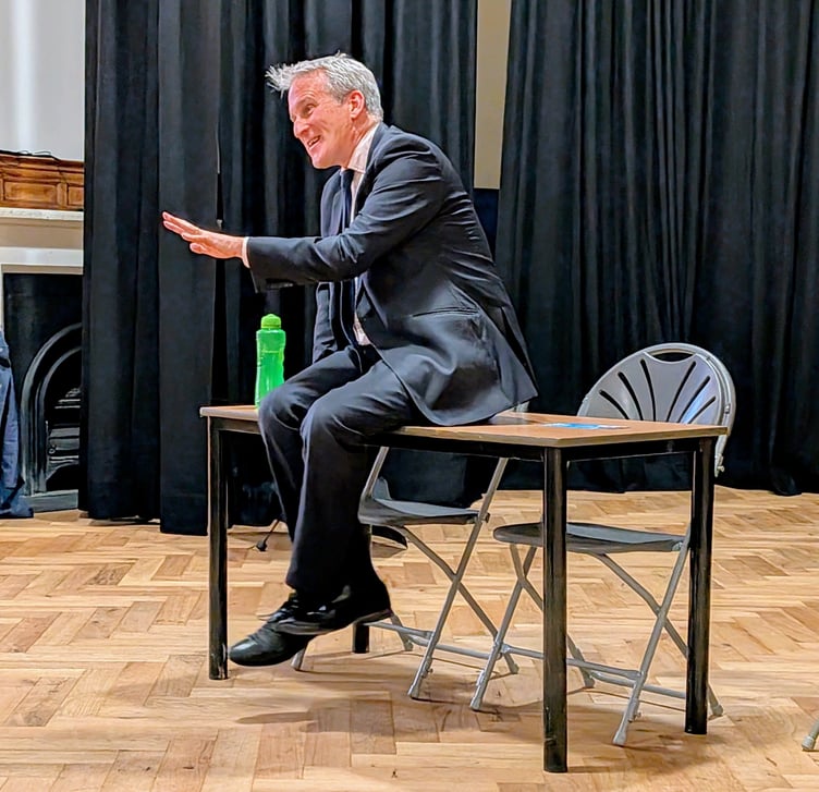 Damian Hinds MP Churcher's College