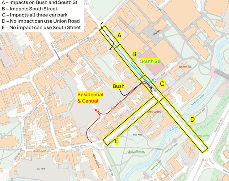 How Farnham infrastructure works will impact the town centre.