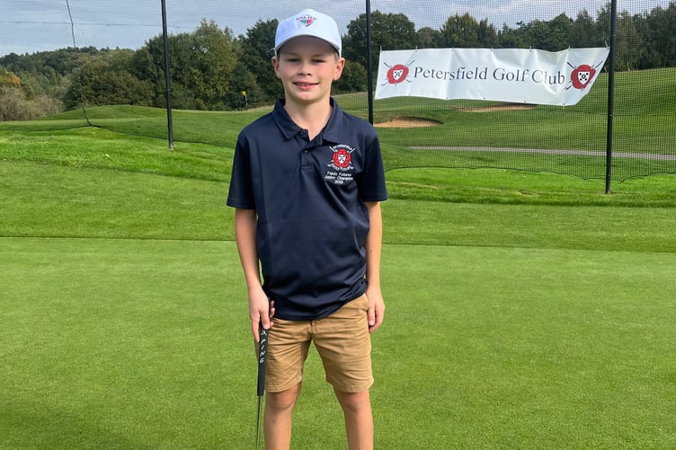 Petersfield Golf Club's Archie Hargreaves has booked his spot at the Junior World Championships in California