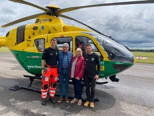 Man saved by CPR in Medstead organises free training as thanks