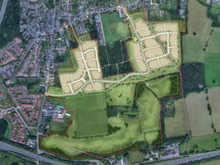 Developer unveils Hogs Back plans for hundreds of new homes