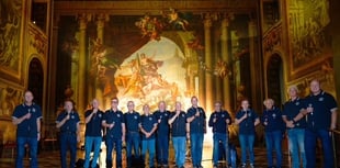 Kings Pond Shantymen perform for The Princess Royal