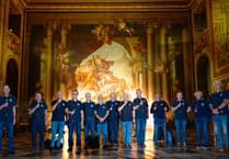 Kings Pond Shantymen perform for The Princess Royal